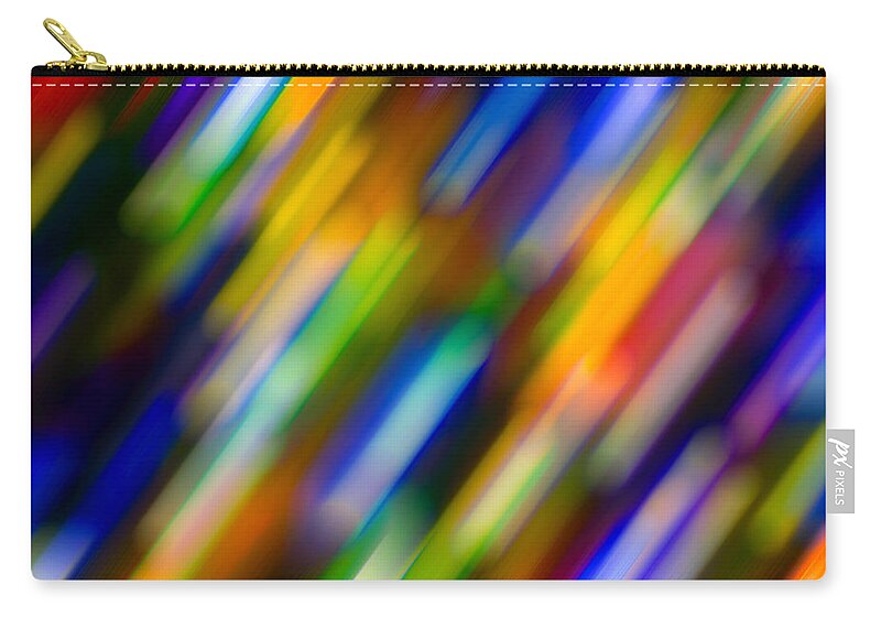 2014 Zip Pouch featuring the photograph Light in Motion by SR Green