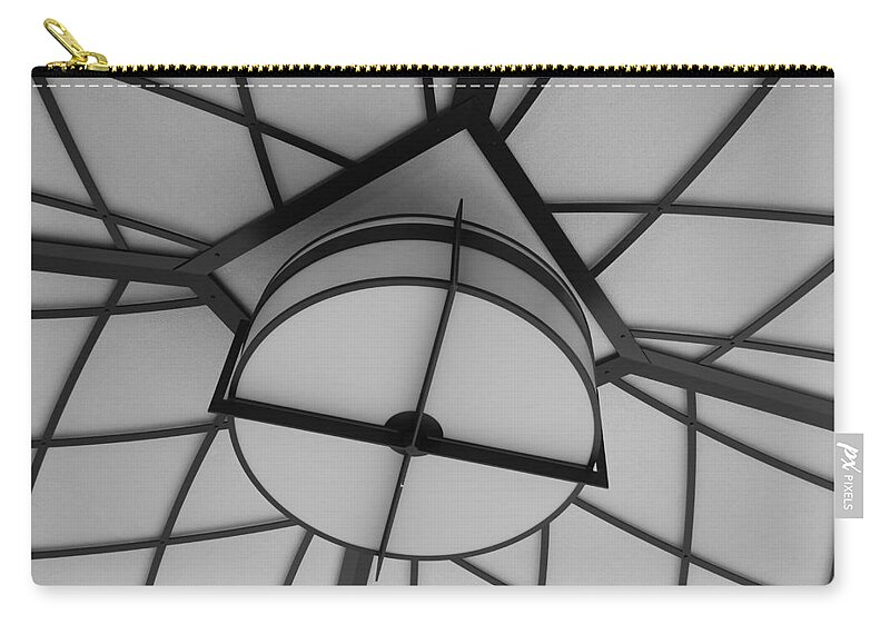 Architecture Zip Pouch featuring the photograph Lighted Box by Rob Hans