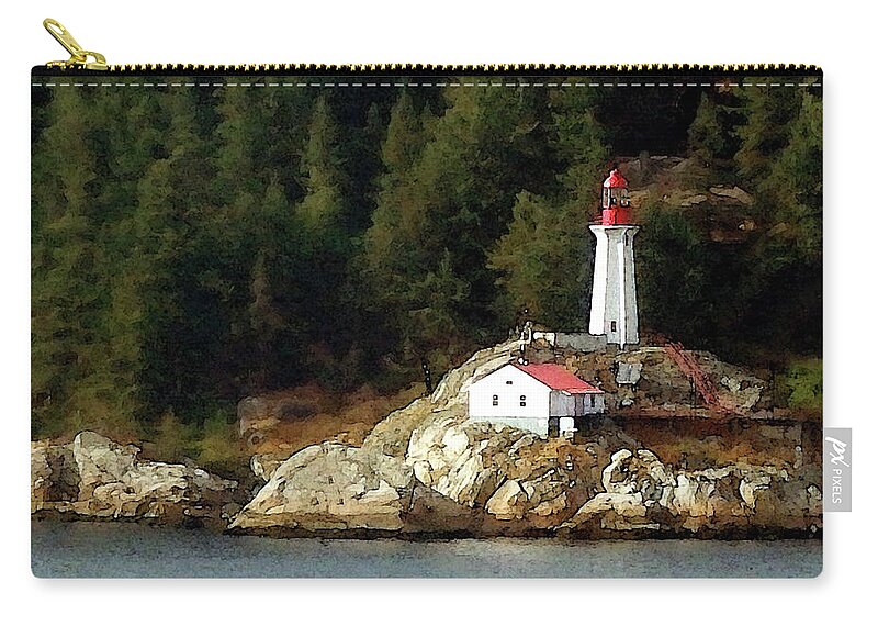 Lighthouse Carry-all Pouch featuring the photograph Lighthouse Dream by Ted Keller
