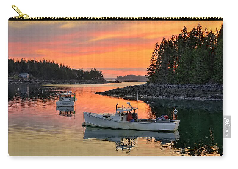 Sunset Carry-all Pouch featuring the photograph Like A Rolling River by Jeff Cooper