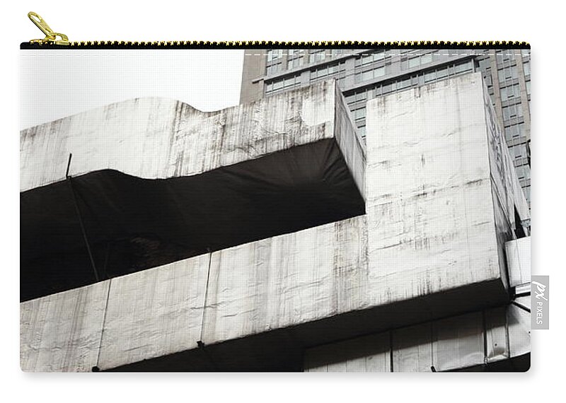 Urban Carry-all Pouch featuring the photograph Like In Tetris by Kreddible Trout