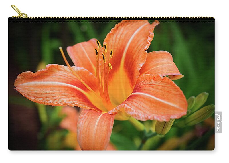 Flower Carry-all Pouch featuring the photograph Lily by Nicole Lloyd