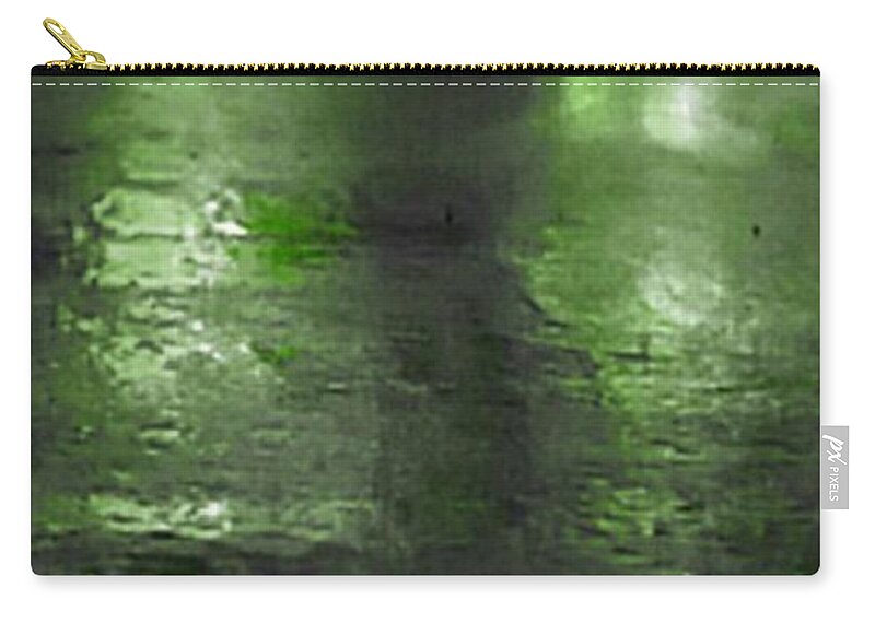 Green Zip Pouch featuring the photograph Lime by Robert ONeil