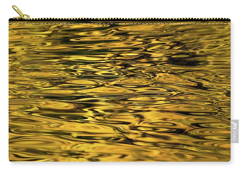 Liquid Zip Pouch featuring the photograph Liquid Gold by Matt Malloy