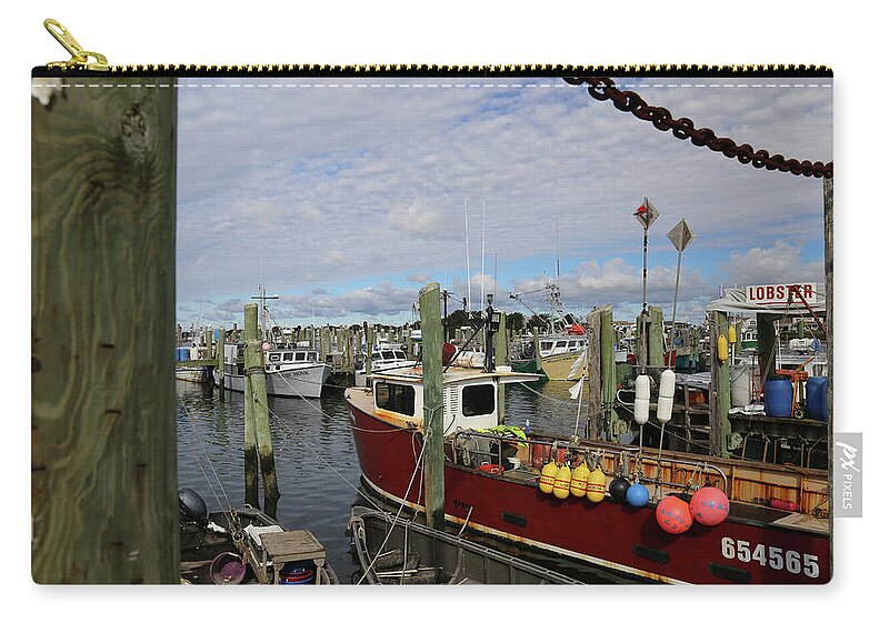 Lobster Zip Pouch featuring the photograph Lobster anyone by Imagery-at- Work