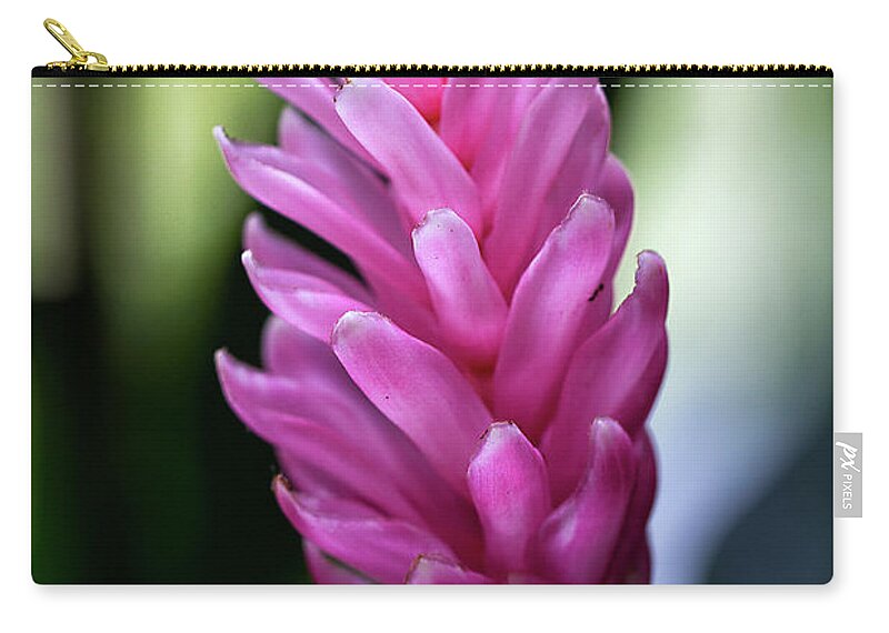 Granger Photography Carry-all Pouch featuring the photograph Lone Pink Ginger by Brad Granger
