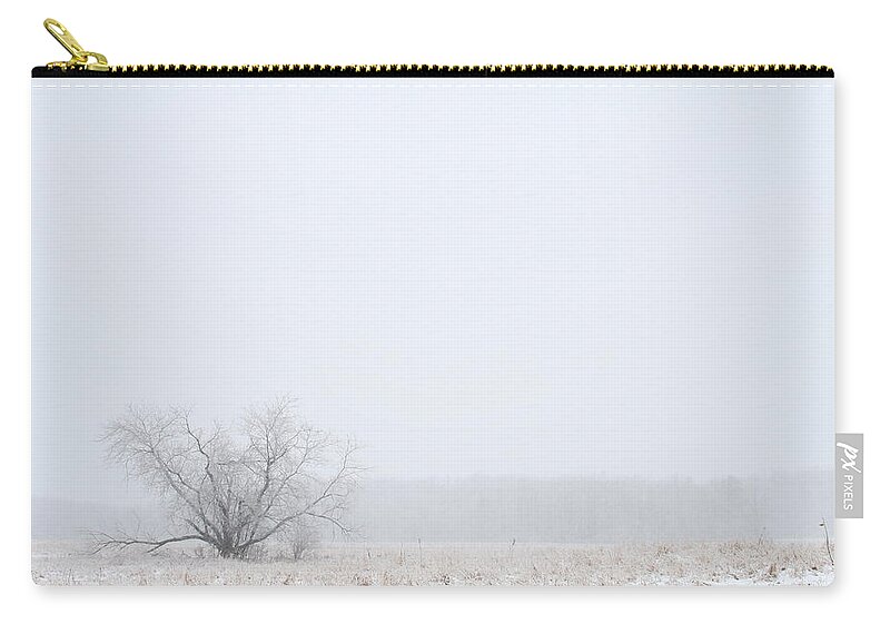 Winter Carry-all Pouch featuring the photograph Lonely by Monroe Payne