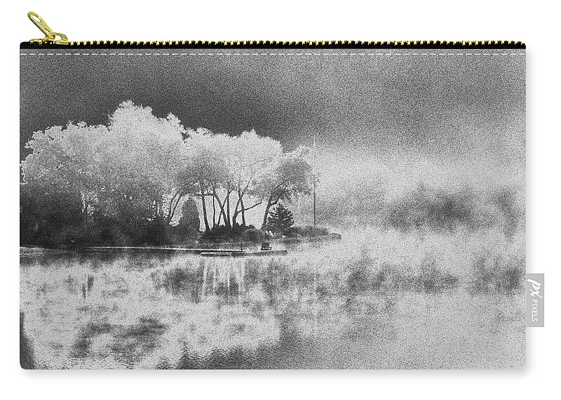Landscape Zip Pouch featuring the photograph Long Ago Memory by Steven Huszar