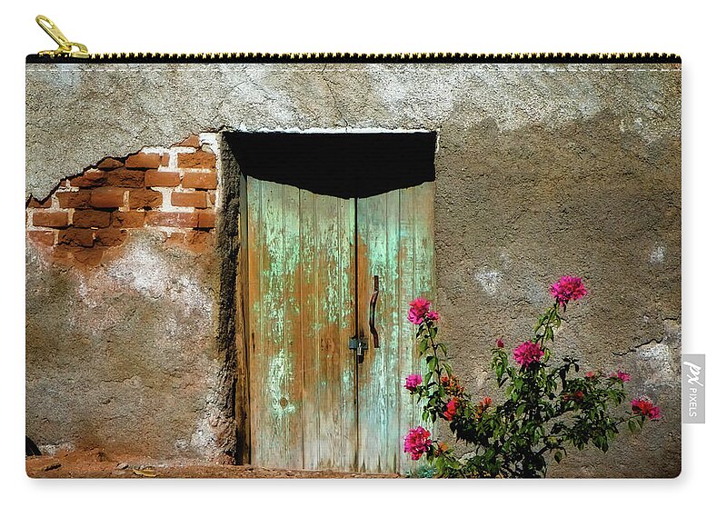 Azamara Carry-all Pouch featuring the photograph Loreto Rose by Doug Sturgess