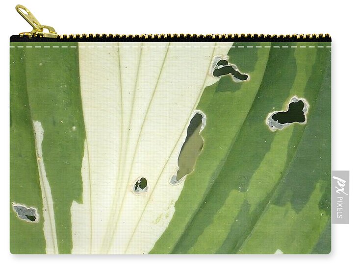 Plant Zip Pouch featuring the photograph Love Is Everywhere by Christina Verdgeline