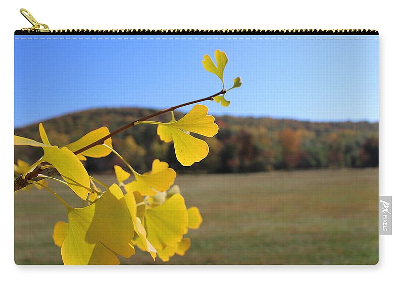 Leaf Zip Pouch featuring the photograph Love Is In The Air by Jason Nicholas