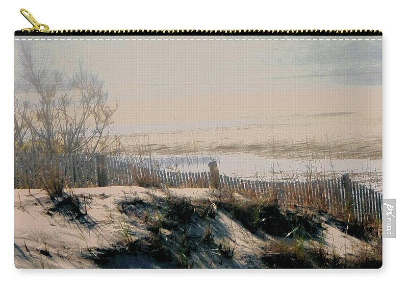 Photograph Zip Pouch featuring the photograph Low Tide by Gerlinde Keating