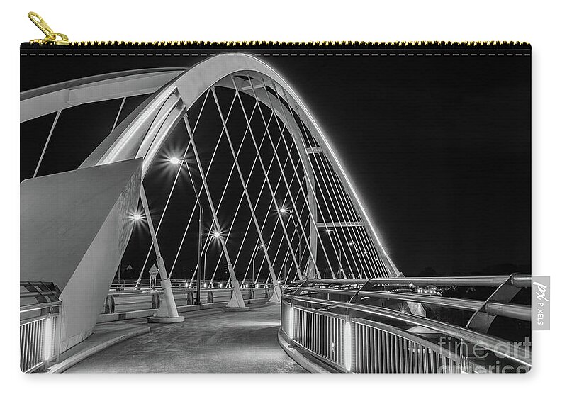 Lowry Avenue Bridge Carry-all Pouch featuring the photograph Lowry Avenue Bridge by Iryna Liveoak