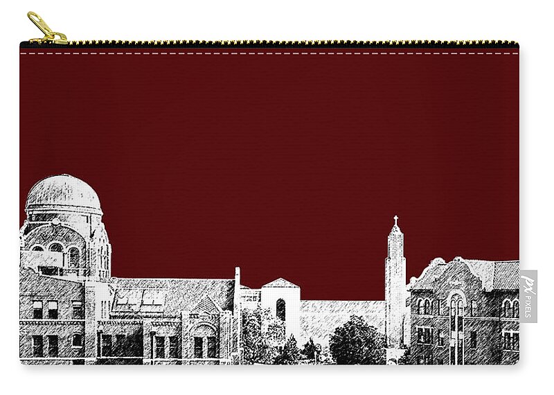  Carry-all Pouch featuring the digital art Loyola University Version 4 by DB Artist