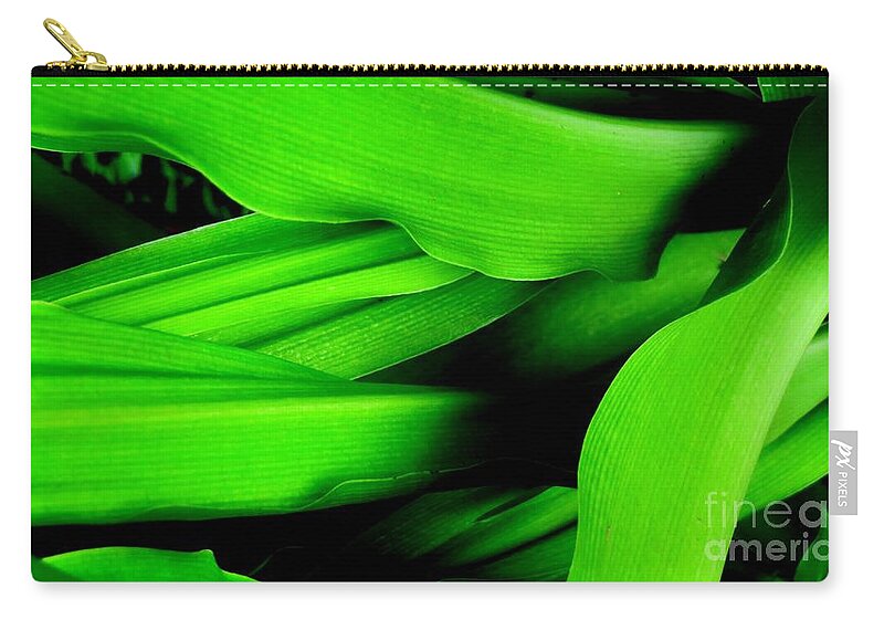 Lush Zip Pouch featuring the photograph Lush by Tim Townsend