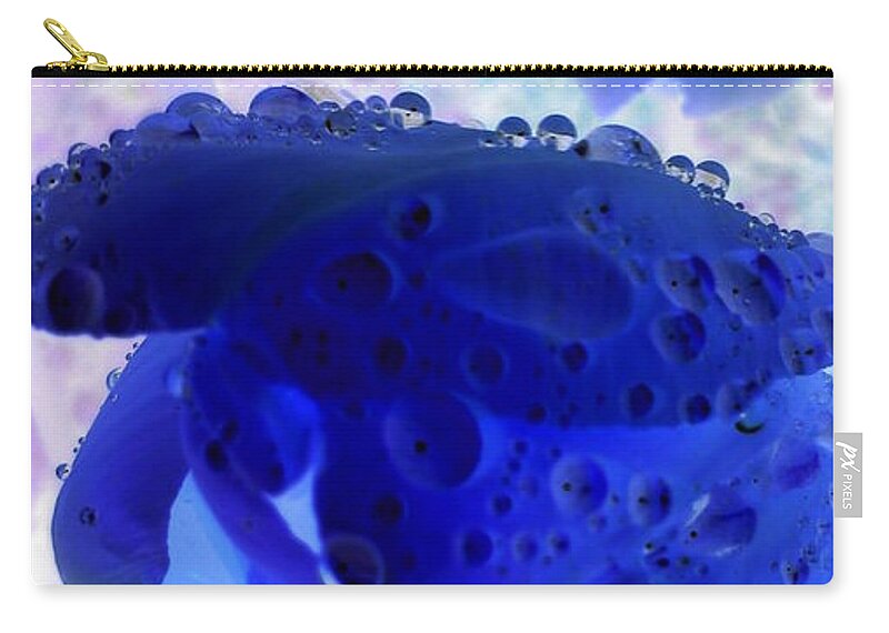 Orphelia Aristal Zip Pouch featuring the photograph Magical Flower I I I by Orphelia Aristal