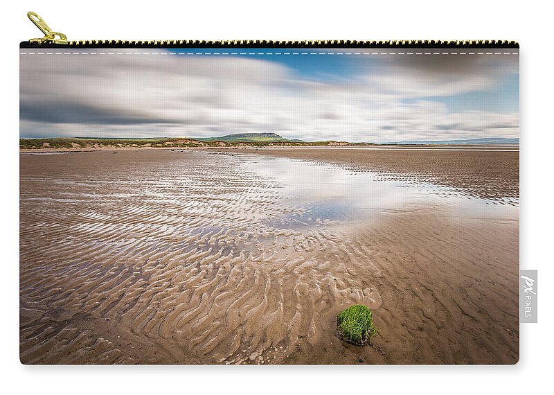 Lough Zip Pouch featuring the photograph Magilligan Point by Nigel R Bell