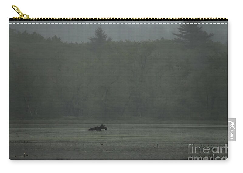 Maine Zip Pouch featuring the photograph Maine by David Rucker