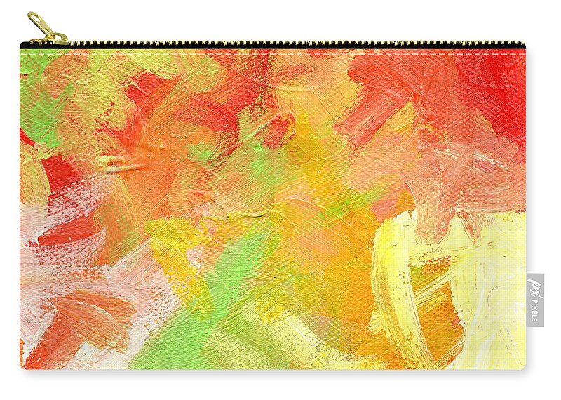 Acrylic Zip Pouch featuring the painting Malibar 5 by Marcy Brennan