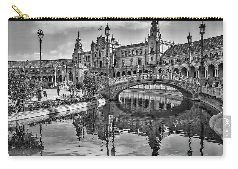 Andalusia Zip Pouch featuring the photograph Many angles to shoot by Usha Peddamatham