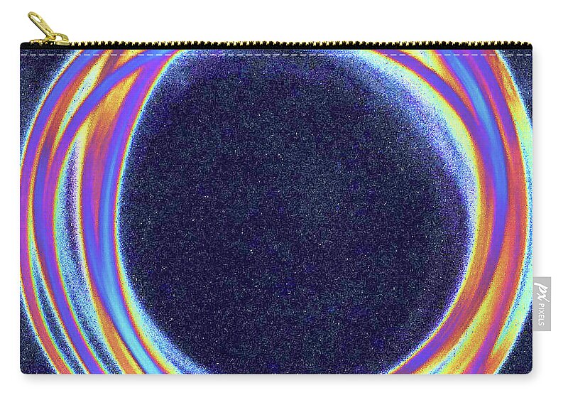Circles Of Light Zip Pouch featuring the photograph Many Hues by Nicholas Small