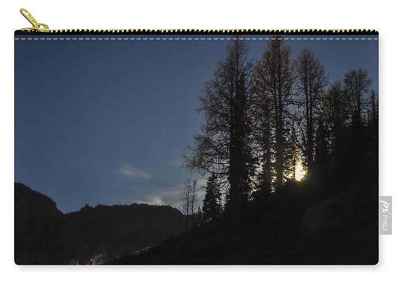 Background Carry-all Pouch featuring the photograph Maple Pass Loop Sunset by Pelo Blanco Photo