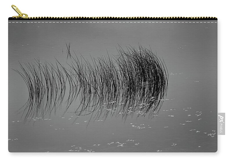 Outdoor Zip Pouch featuring the photograph Marsh Reflection by Albert Seger