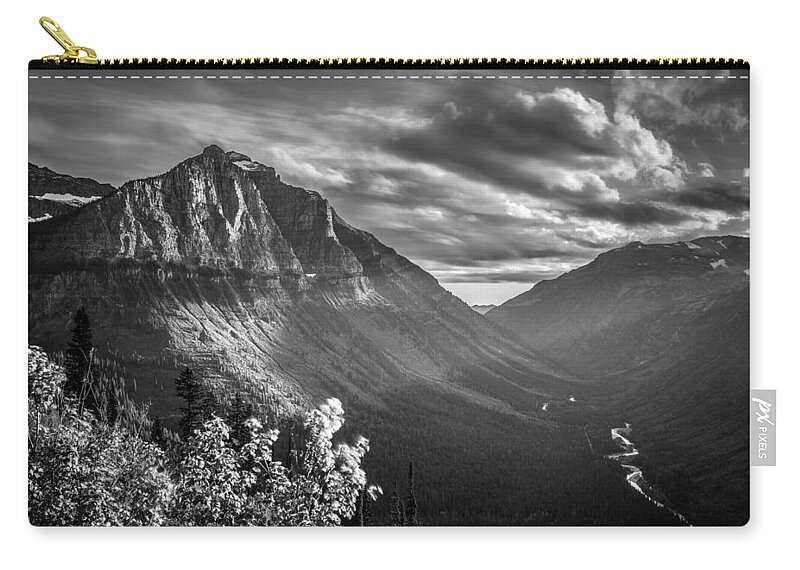 Glacier National Park Carry-all Pouch featuring the photograph McDonald Valley by Adam Mateo Fierro