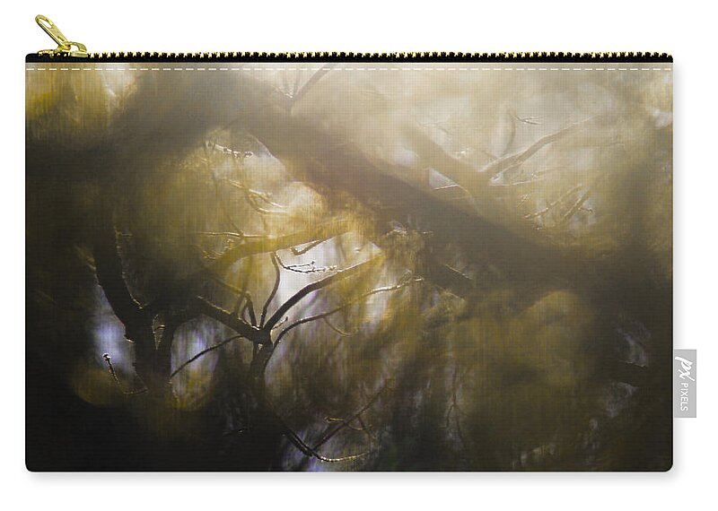 Mist Zip Pouch featuring the photograph Me Fuddled by Linda McRae