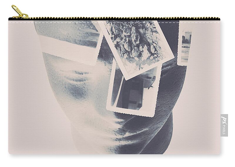 Artwork Zip Pouch featuring the photograph Memories beyond the mind by Jorgo Photography