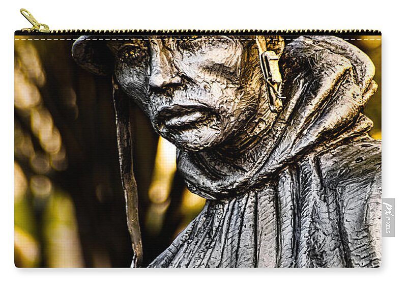 Korean Zip Pouch featuring the photograph Mental Seclusion by Christopher Holmes