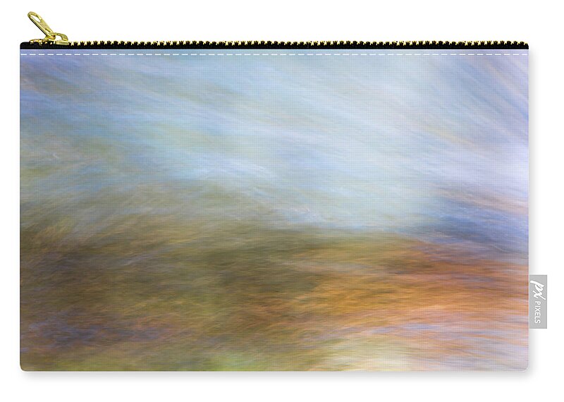 Yosemite Zip Pouch featuring the photograph Merced River Reflections 21 by Larry Marshall