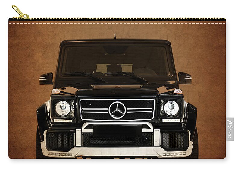 Mercedes Benz G Klasse Zip Pouch by Mark Rogan - Fine Art America