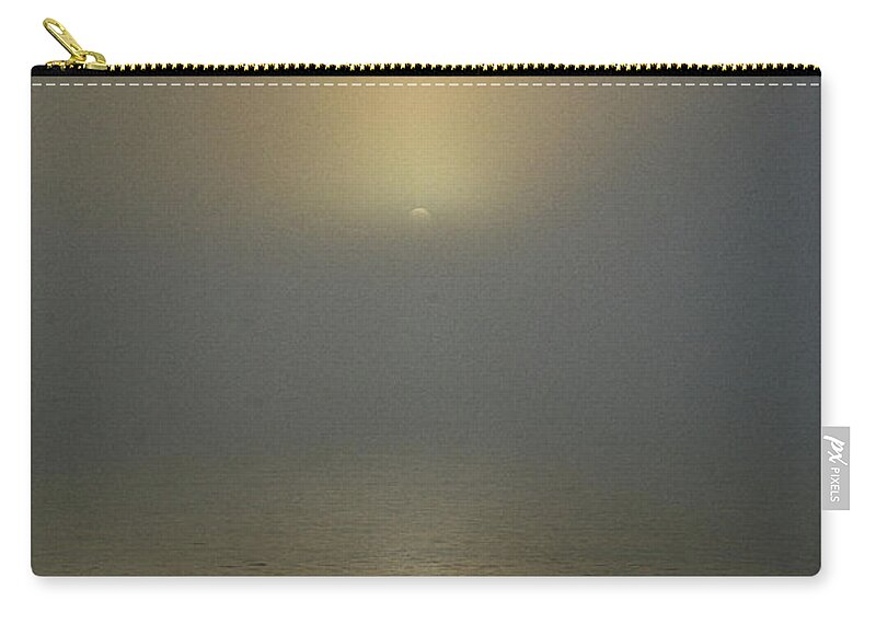 Sunrise Zip Pouch featuring the photograph Misty Sunrise Morning by Joseph Hollingsworth