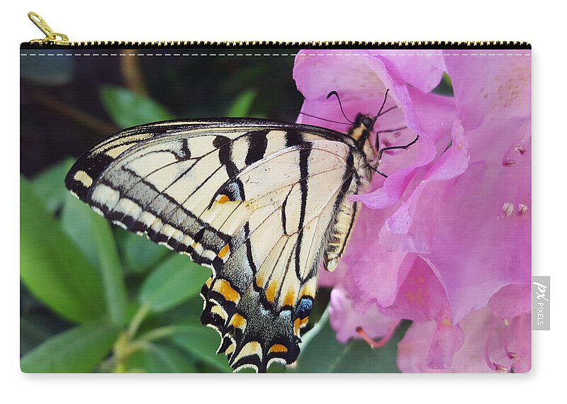 Butterfly Carry-all Pouch featuring the photograph Tuesday One by Dani McEvoy