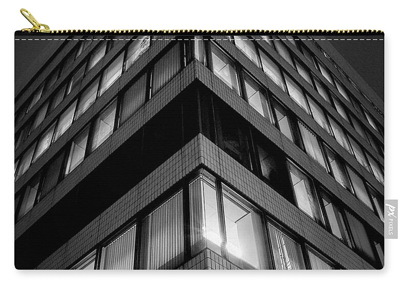 Architecture Zip Pouch featuring the photograph Money Centre by Richard Symons
