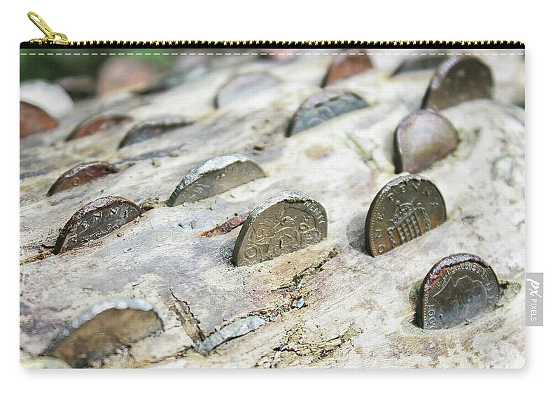 Tree Zip Pouch featuring the photograph Money Tree by Martin Newman