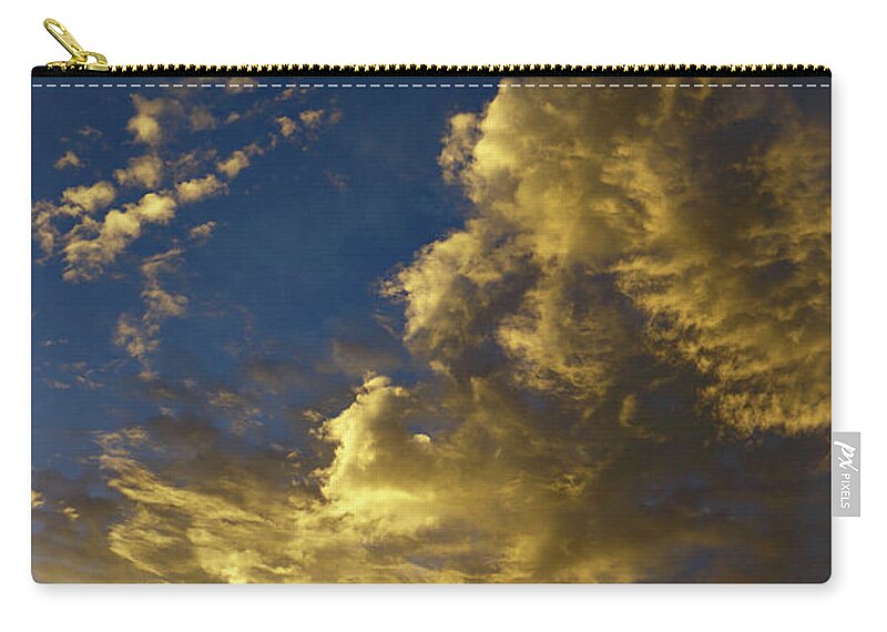 Monsoon Season Zip Pouch featuring the photograph Monsoon Warmth by Elaine Malott