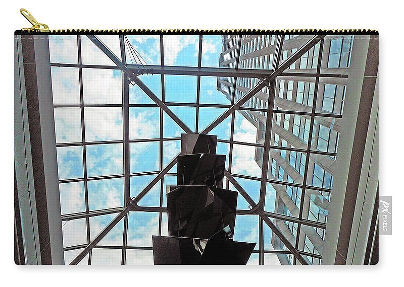 Montreal Zip Pouch featuring the photograph Montreal 24 by Ron Kandt