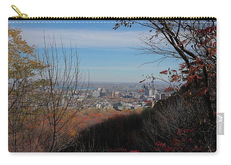 Montreal Zip Pouch featuring the photograph Montreal by John Moyer