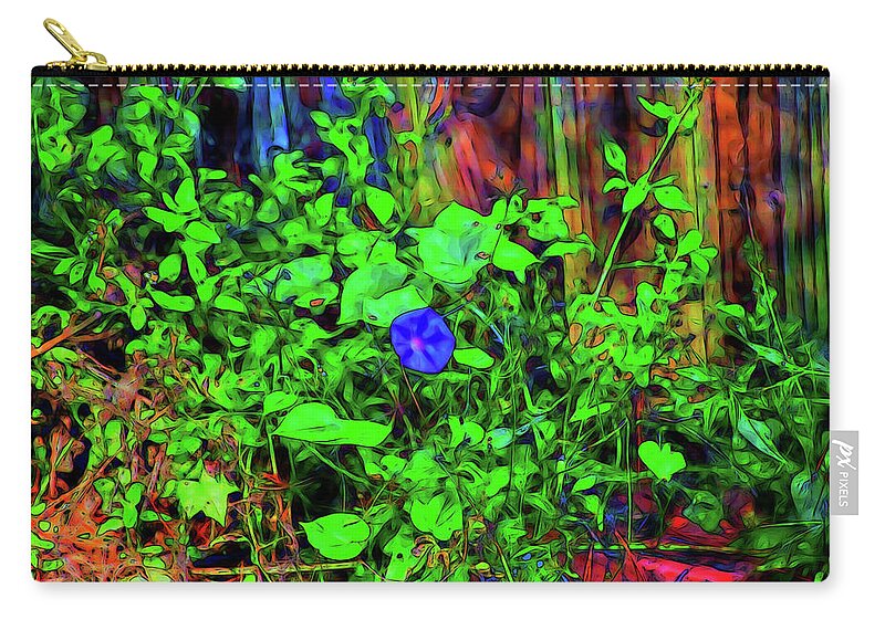 Morning Glory Zip Pouch featuring the photograph Morning Glory by Gina O'Brien