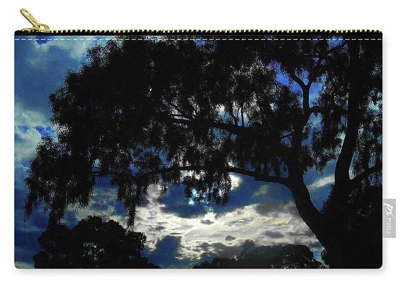 Sunrise Zip Pouch featuring the photograph Morning Mood by Mark Blauhoefer