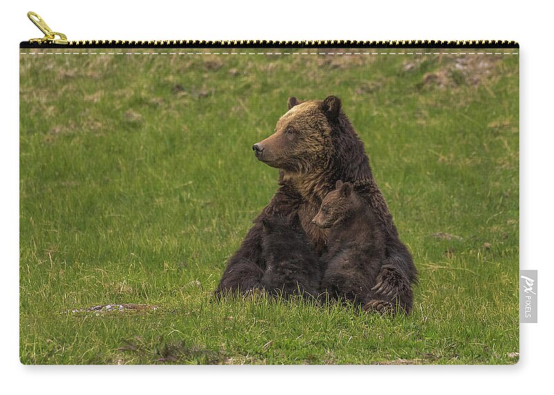 Mother's Day Zip Pouch featuring the photograph Mother's Day In May by Yeates Photography