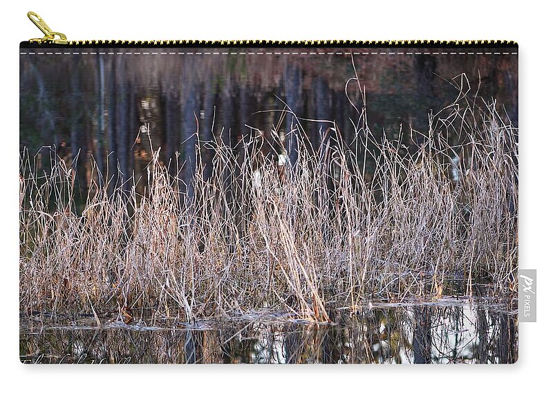  Zip Pouch featuring the photograph Mystic Marsh by Elizabeth Harllee