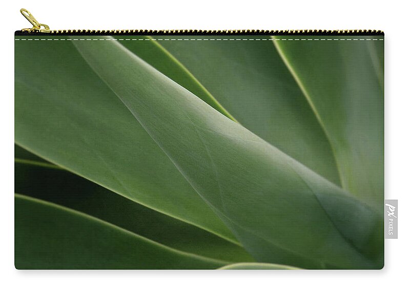 Agave Zip Pouch featuring the photograph Natural Impressions by Sharon Mau