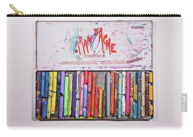 Art Zip Pouch featuring the photograph Neocolor II by Scott Norris