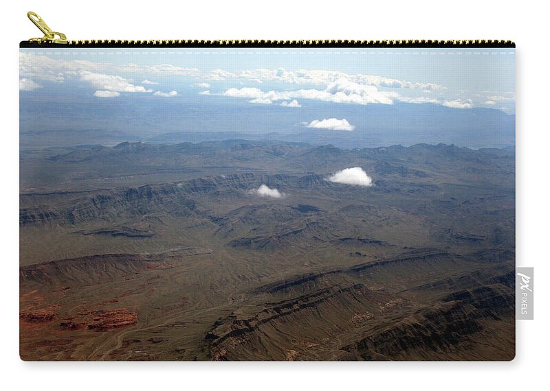 Nevada Zip Pouch featuring the photograph Nevada Scenery by Andrea Lawrence