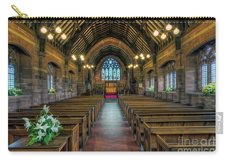 Architecture Zip Pouch featuring the photograph New Every Morning Is The Love by Ian Mitchell