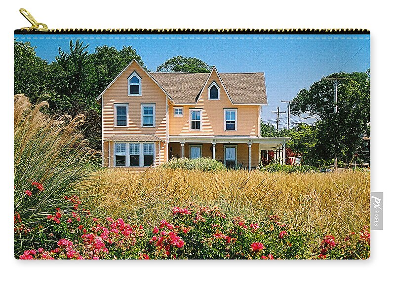 Landscape Zip Pouch featuring the photograph New Jersey Landscape by Steve Karol