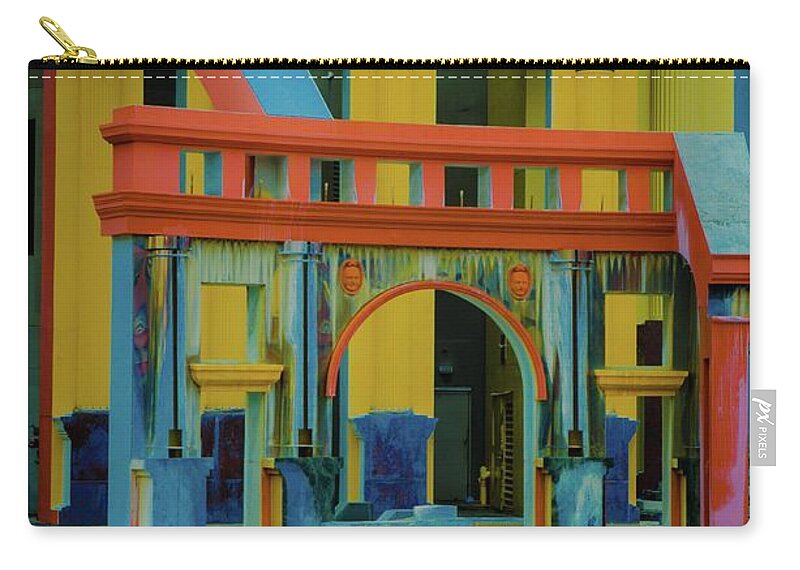 New Orleans Noma Zip Pouch featuring the photograph New Orleans Art Work by Craig Perry-Ollila